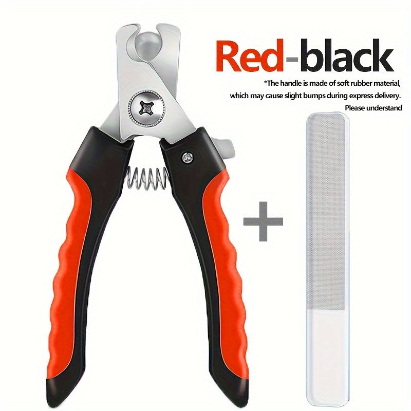 Pet Nail Clippers - Large, Medium, And Small Dog Nail Clippers, Dog Pet Supplies, Complimentary Nano File - For Dogs - For Grooming & Nail Care - Great Gift for Dog Owners