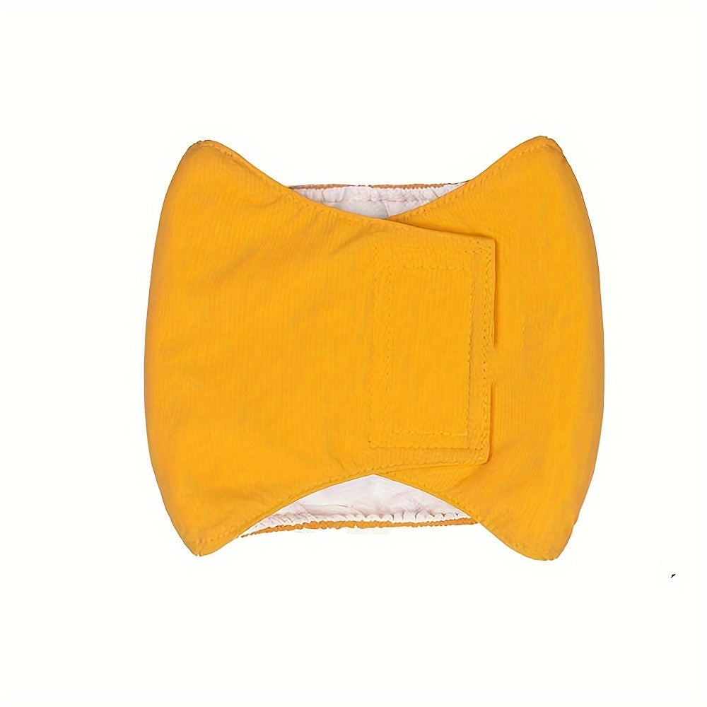 Dog Belly Band Diapers - Washable and Reusable Dog Wraps for Male Dogs, Leakproof Pet Dog Incontinence Pants, Durable with Magic Tape Closure for Comfort Fit, Target Species: Dogs, Major Material: Blended