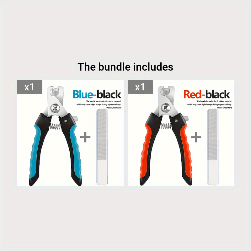 Pet Nail Clippers - Large, Medium, And Small Dog Nail Clippers, Dog Pet Supplies, Complimentary Nano File - For Dogs - For Grooming & Nail Care - Great Gift for Dog Owners