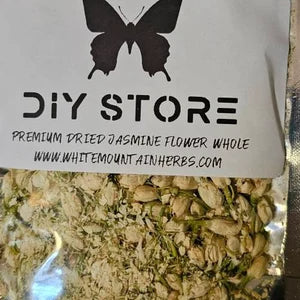 Jasmine Flower Wild Crafted Flowers Buds Dried ~ Jasminum Officinale ~ Wedding Light scent