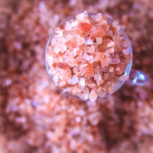 Himalayan Pink Salt ~ Fine Grind / Coarse Granules ~ 100% Premium