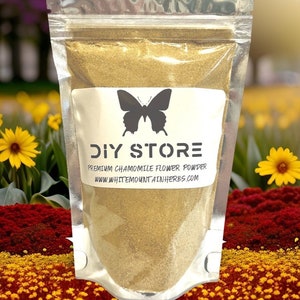 Chamomile Flower Wild Crafted Powder ~ Matricaria Camomilla