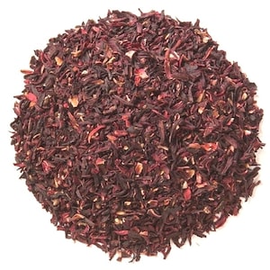 Hibiscus Flower Small Cut Dried Tea ~ Hibiscus Sabdariffa