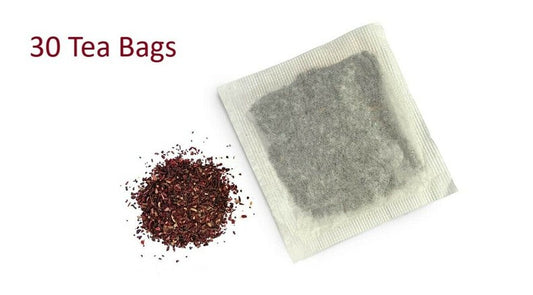 Hibiscus Tea Bags 30 to 90 Counts ~ Hibiscus sabdariffa ~ 100% Premium Loose Flower