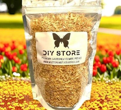 Calendula Petals Wild Crafted Dried ~ Calendula Officinalis