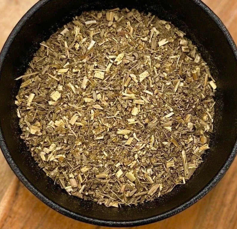 Wormwood Herb Wild Crafted Dried Cut ~ Artemisia Absinthium