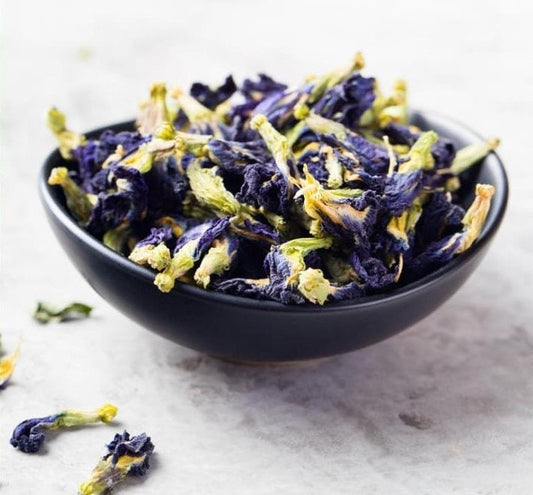 Butterfly Pea Flower Wild Crafted Premium Whole Dried Tea ~ Clitoria Ternatea